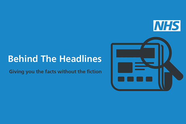 Image representing NHS BEHIND THE HEADLINES